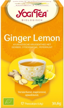 YOGI TEA BIO GINGER LEMON 17ST
